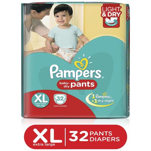 PAMPERS PANTS XL(12+)Kg 32 PANTS